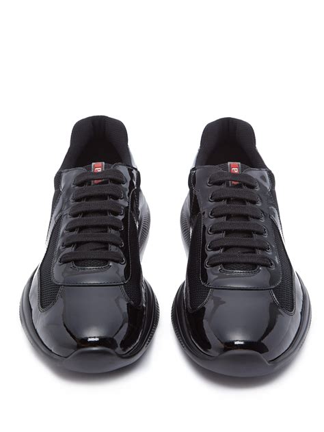 prada cup vento|Prada Men's America's Cup Patent Leather High.